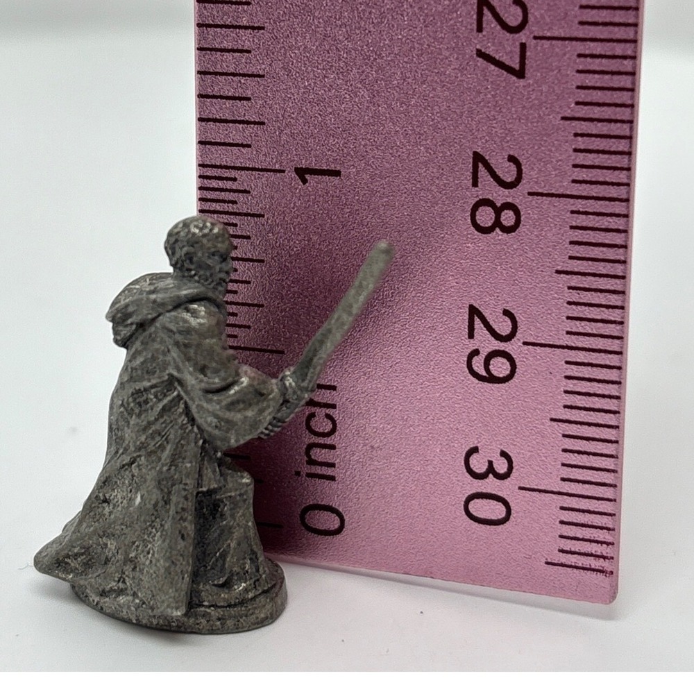 LFL Star Wars Pewter Figurine‎ Jedi Knight with Lightsaber 1997 Collectible